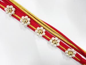 正絹　振袖用　手組帯締め